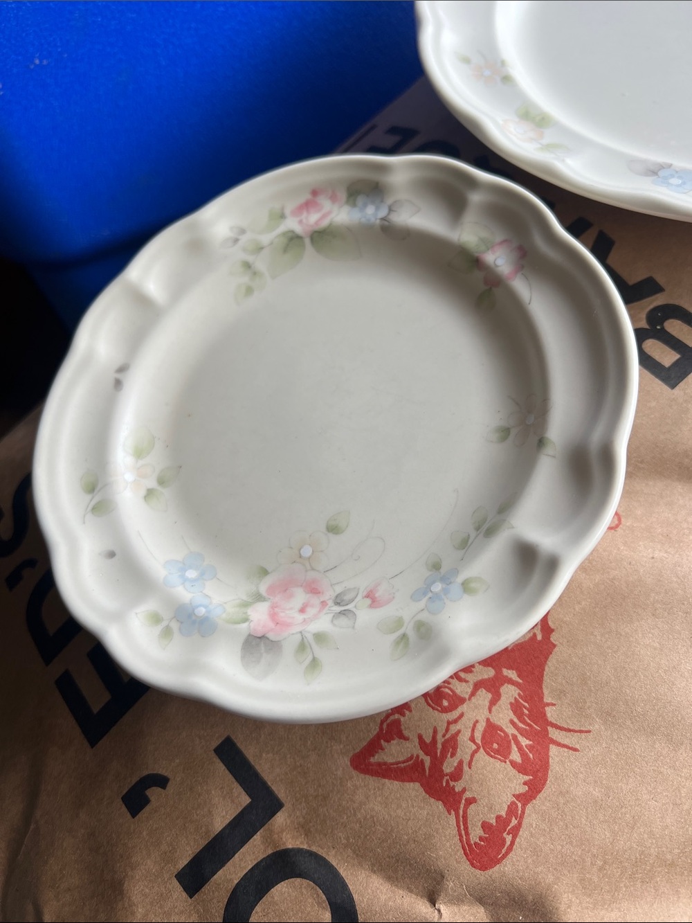 Vibtage pfaltzgraff salad plates